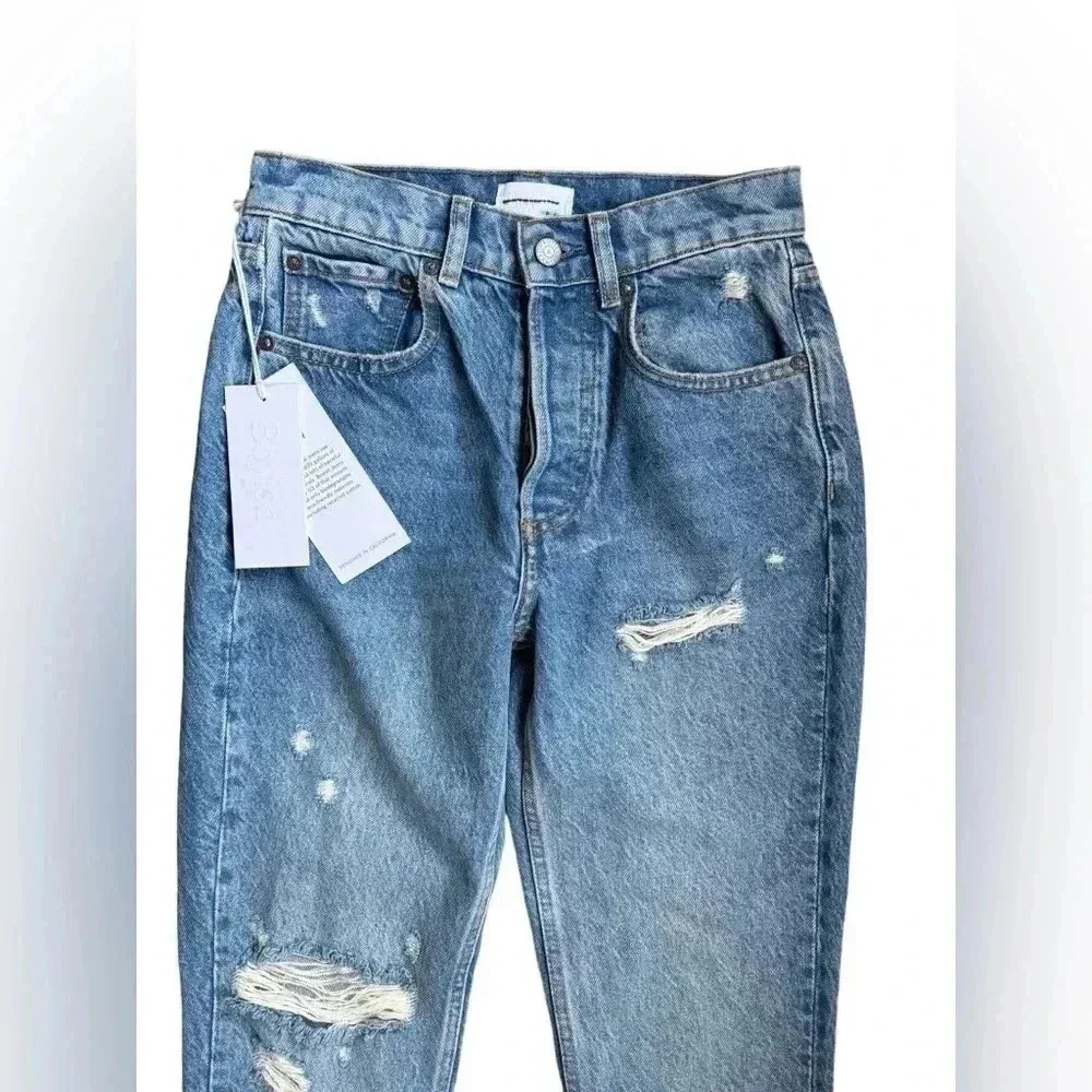 Boyish The Billy High Rise Skinny Far Country style 101031-24 size 24 Distressed - Picture 6 of 10